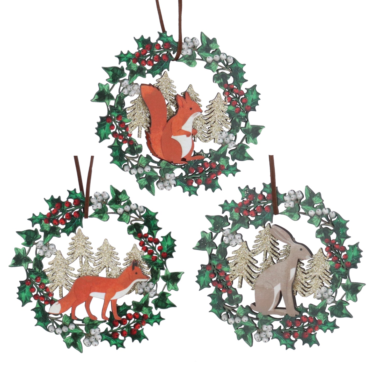 Animal Wood Wreath
