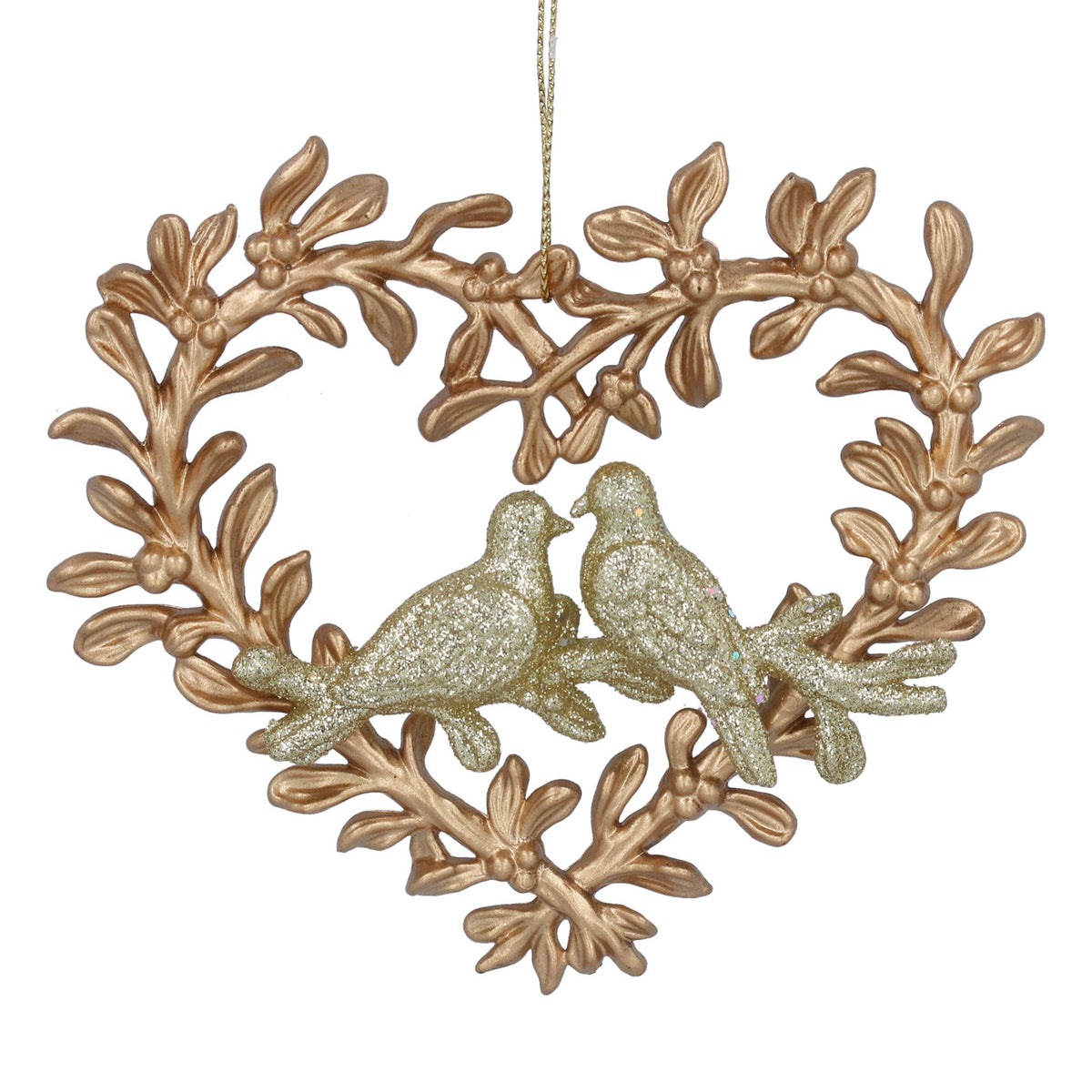 Gold Dove Heart