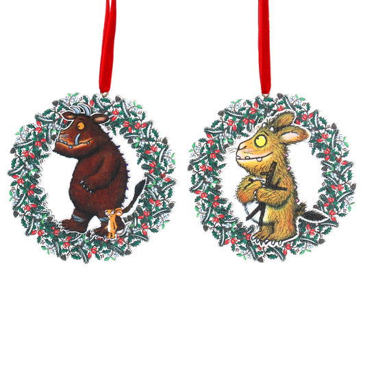 Gruffalo Wood Wreath Decoration