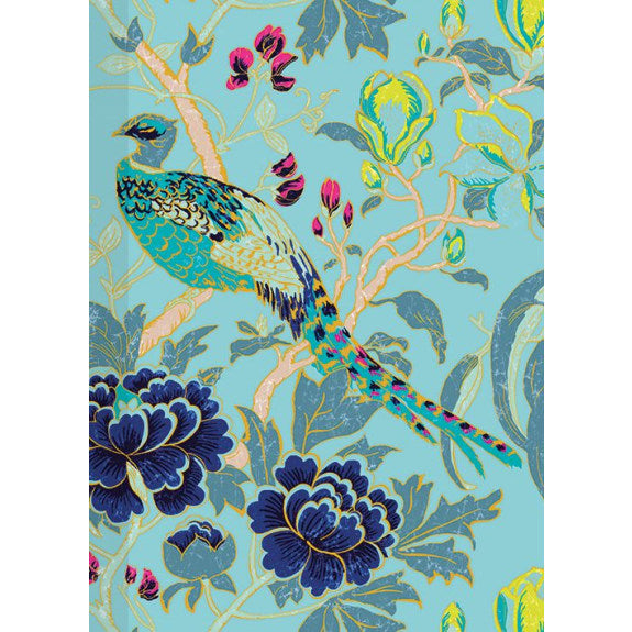Magnolia Peacock Mini Notebook