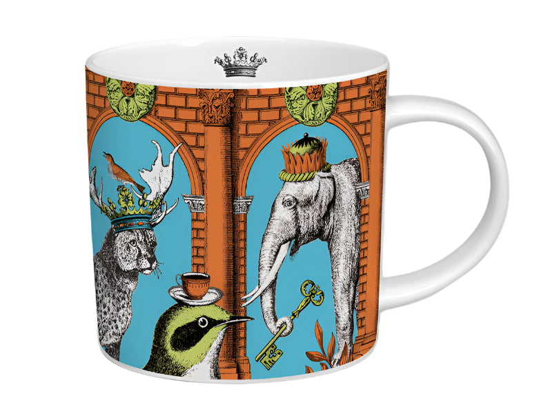 Menagerie Elephant Mug Orange