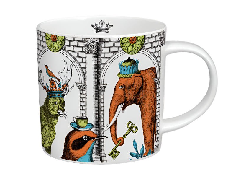 Menagerie Elephant Mug White