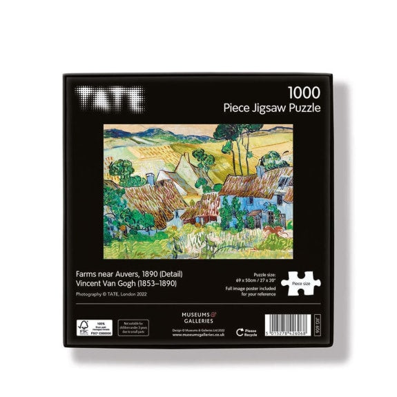 Farms Near Auvers Jigsaw