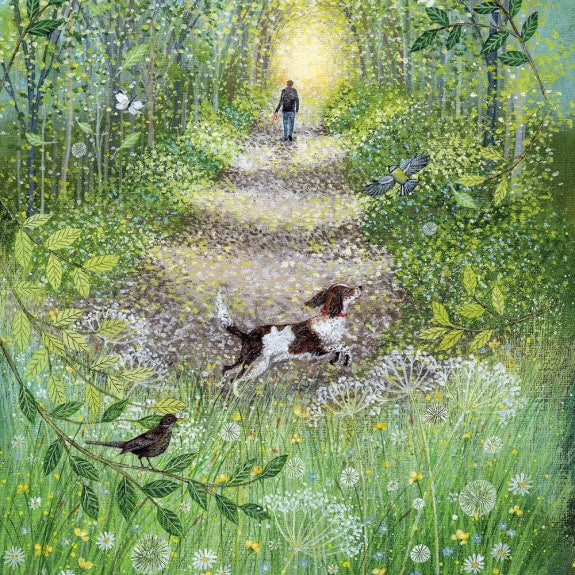 Summer Woodland Greetings Card