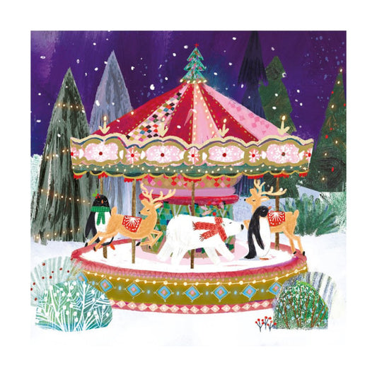 Carousel Christmas Card Pack