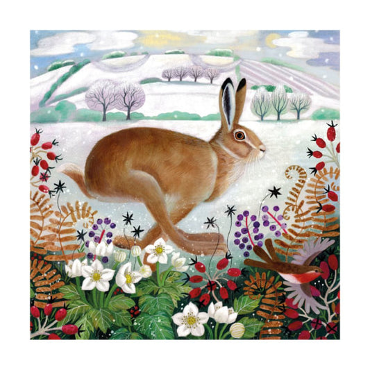 Wild Hare Christmas Card Pack
