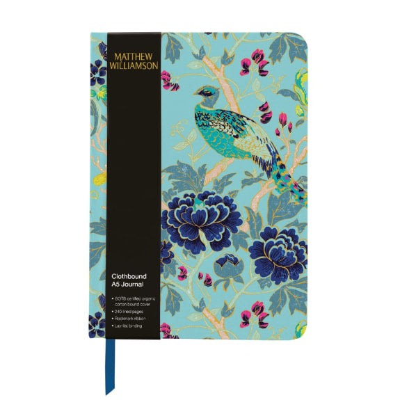Magnolia Peacock A5 Journal