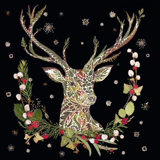 Stag Christmas Card Pack