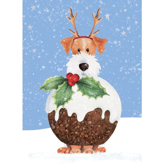 Pudding Pup Christmas Card Pack