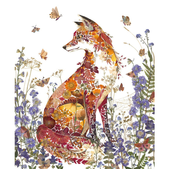 Fox Wild Press Greetings Card