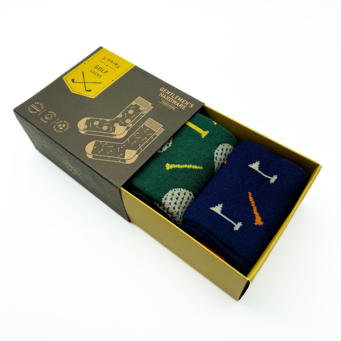 Boxed Golf Socks
