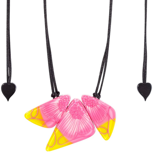 Pink Prim Flora Necklace