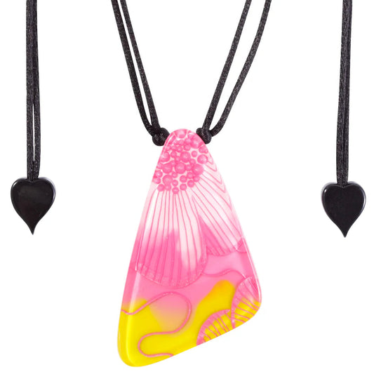 Pink Prim Flora Pendant