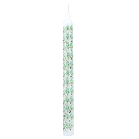 Sprigs and Berries Advent Candle
