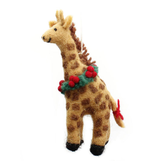 Giraffe with Holy Wreath
