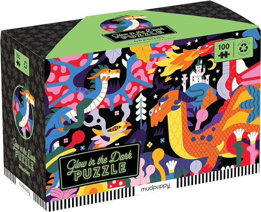 Dragons Glow In the Dark Park Puzzle