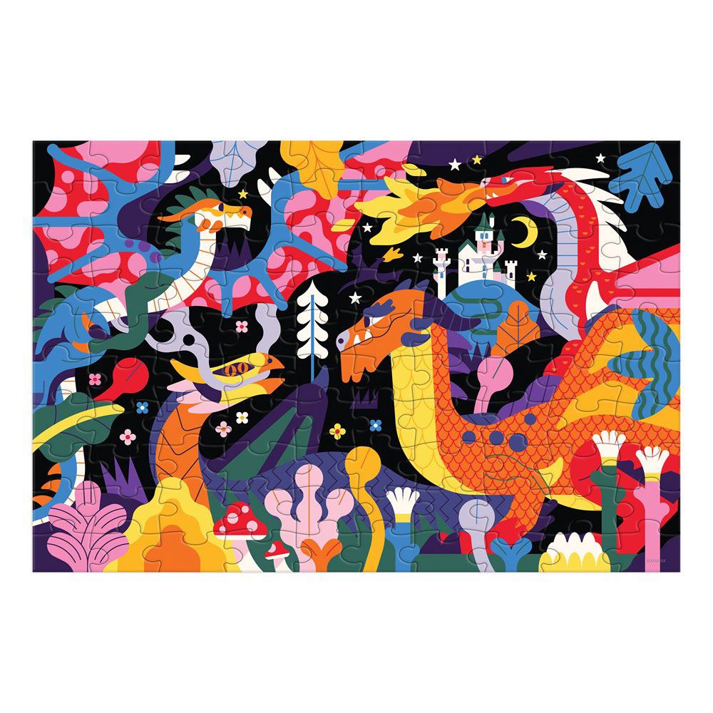 Dragons Glow In the Dark Park Puzzle