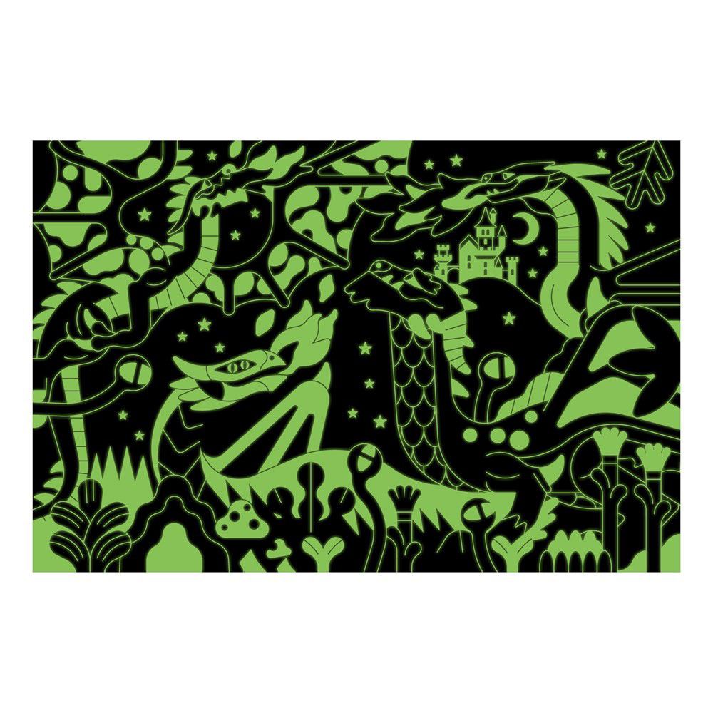 Dragons Glow In the Dark Park Puzzle