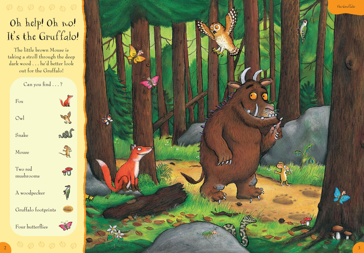 Gruffalo and Friends Search and Find