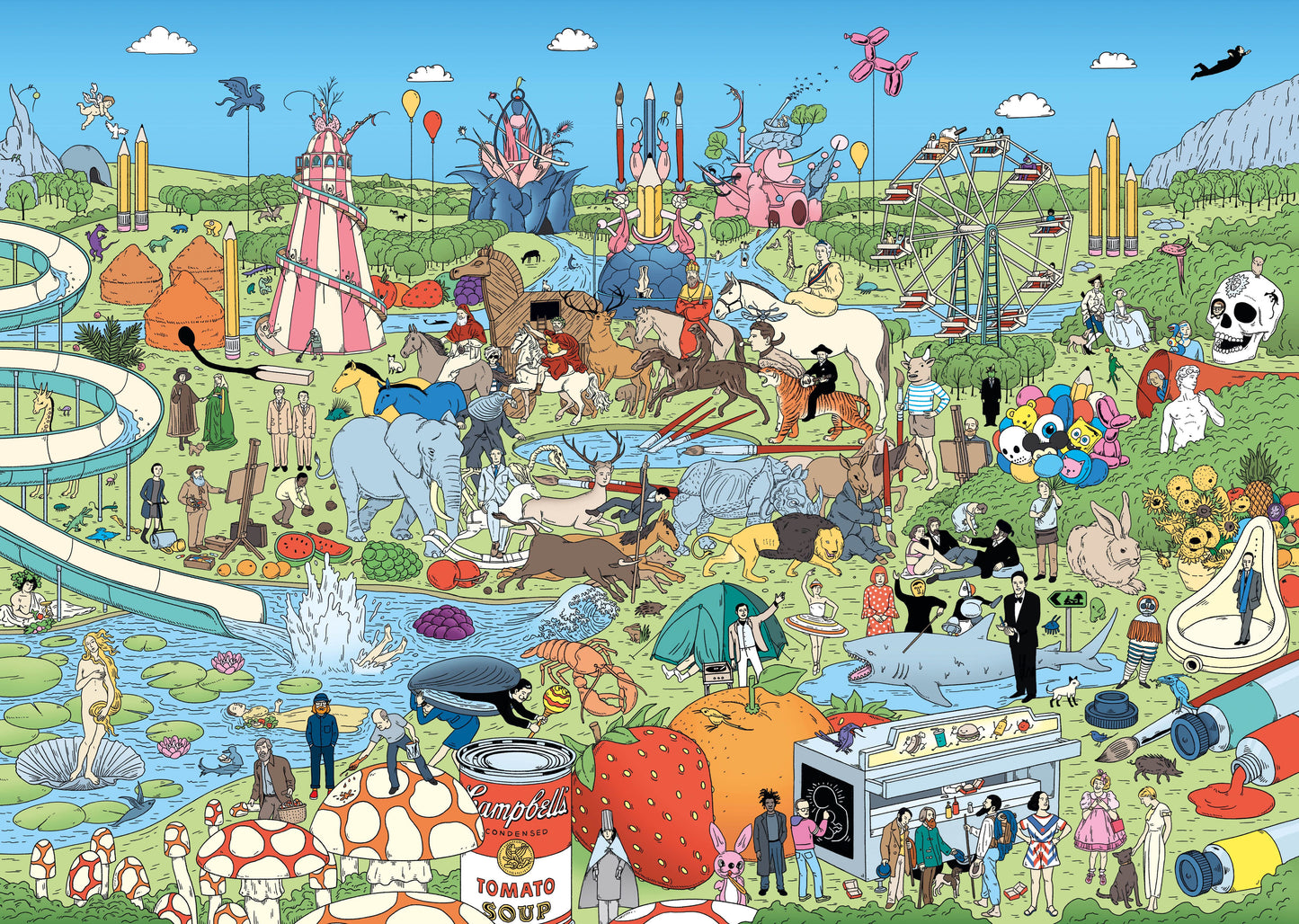 Iconic Artists Jigsaw