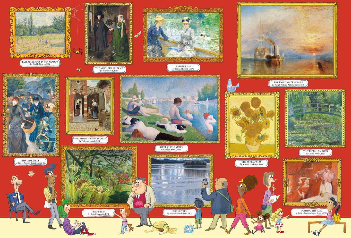 Art Gallery Book and Jigsaw