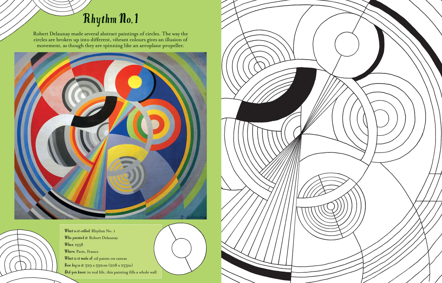 Famous Art to Colour