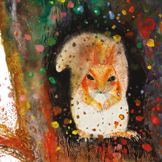 High Up In The Tree Top Greeting Card