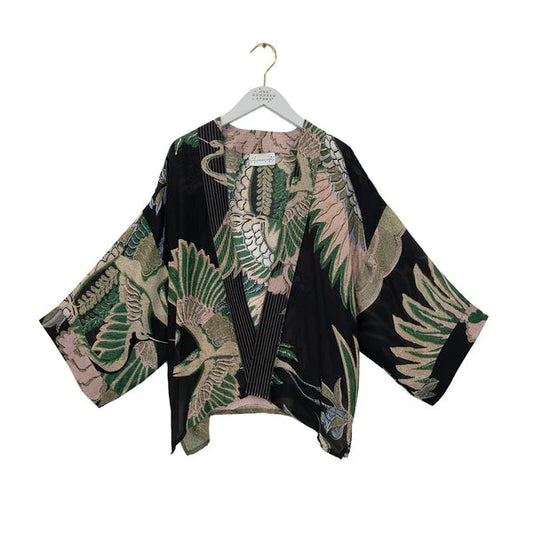 Crane Emerald Kimono