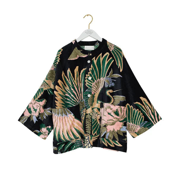 Crane Emerald Velvet Jacket