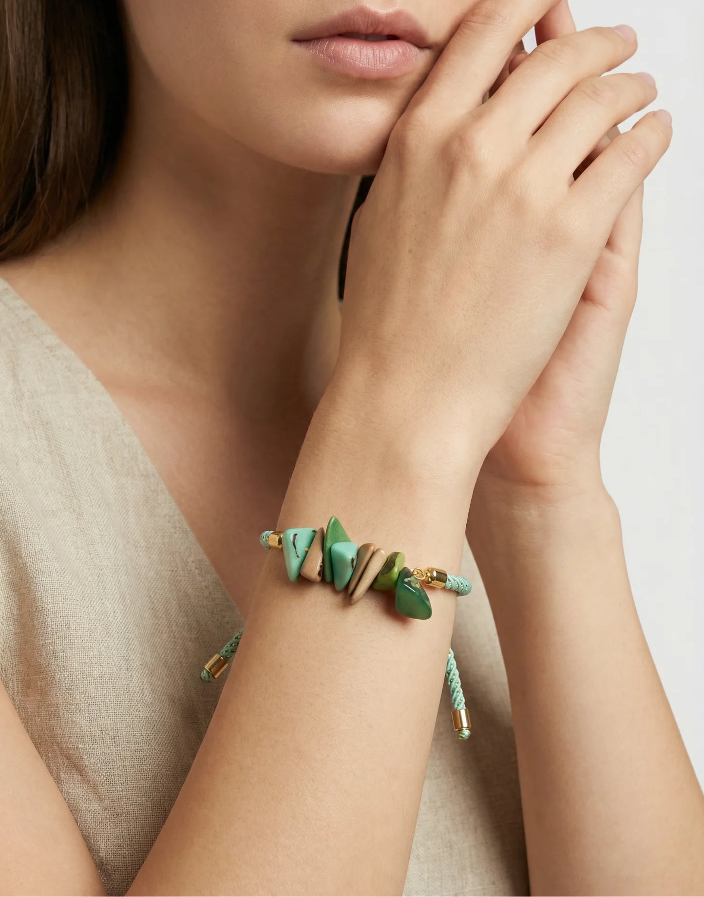 NEW! Diana Green Bracelet