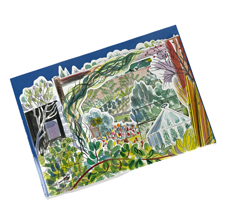 Chickens 3D Greetings Card