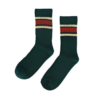 Hector Green Stripe Socks