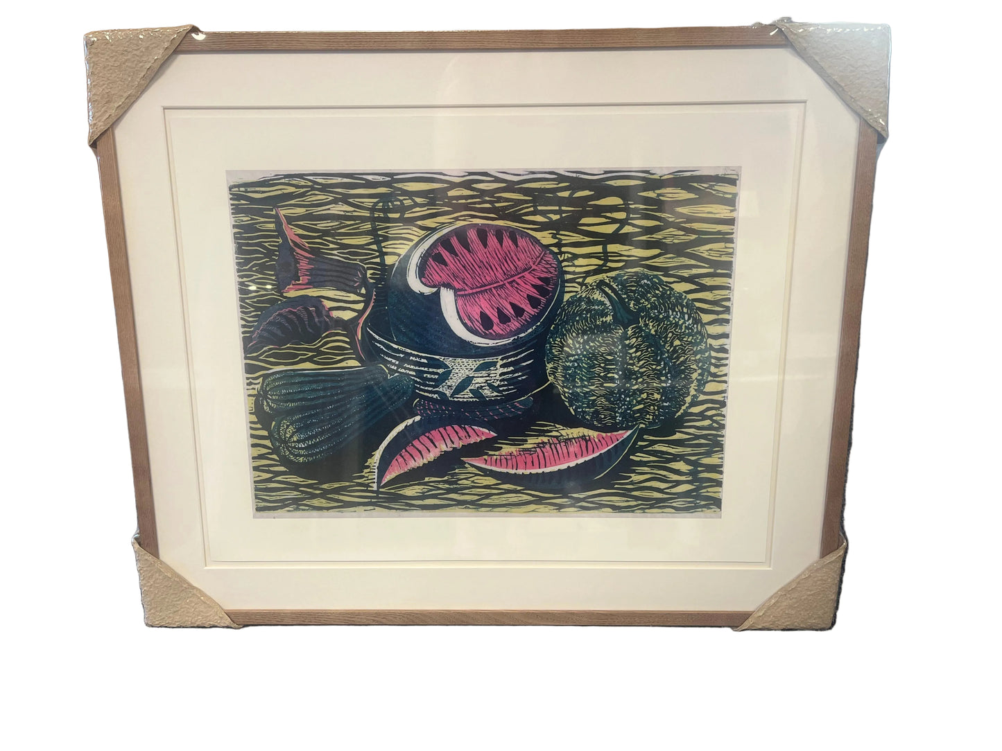 Enid Marx Watermelons Framed Print