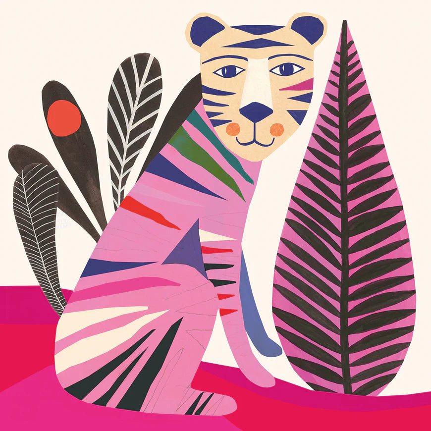 Jungle Kitty Greeting Card