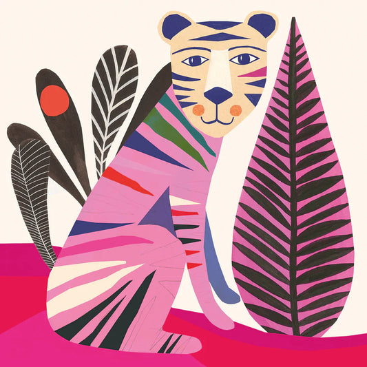 Jungle Kitty Greeting Card