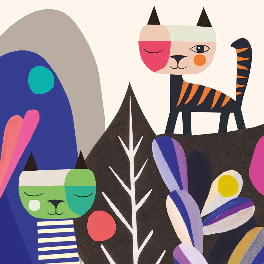 Love Cats Greeting Card