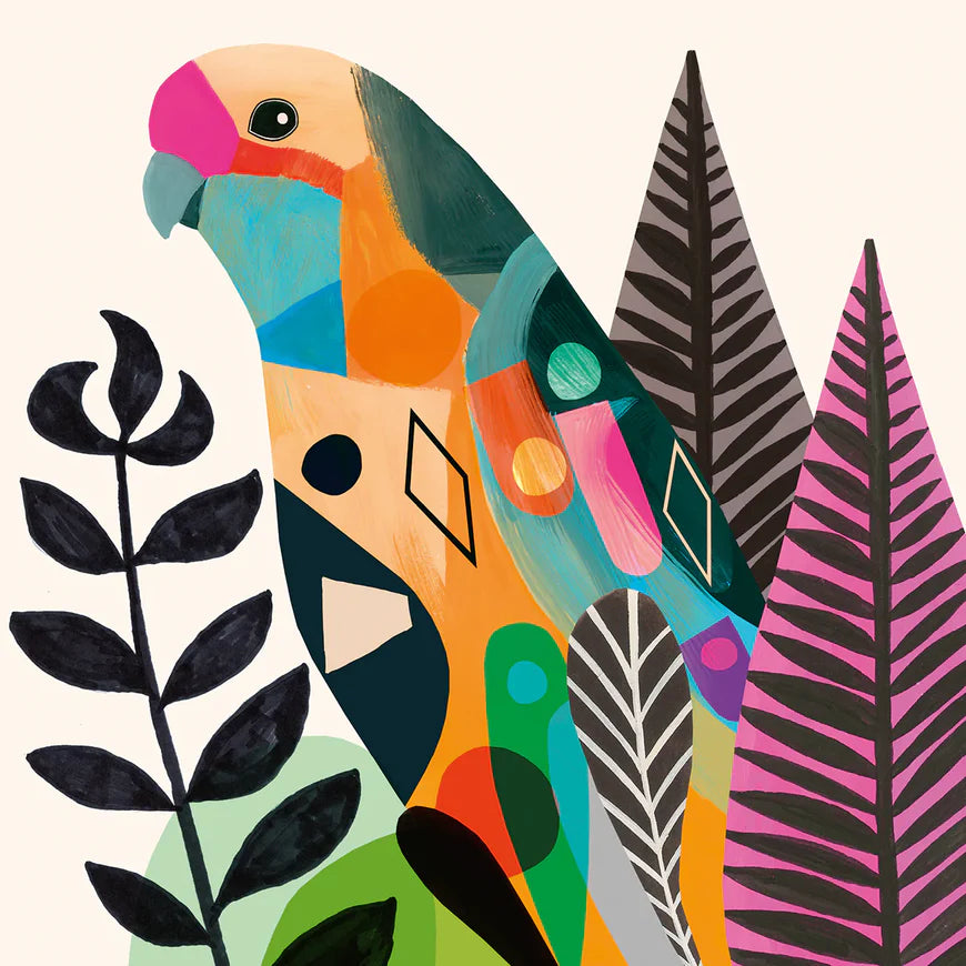 Eastern Rosella Greeting Card