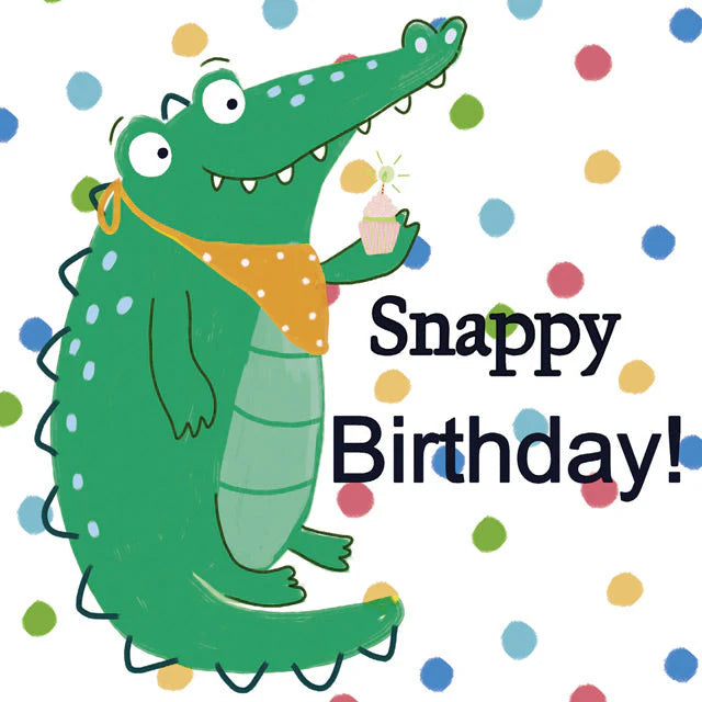 Snappy Birthday Greeting Card