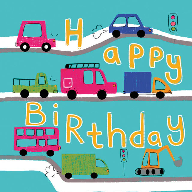 Traffic Greeting Card