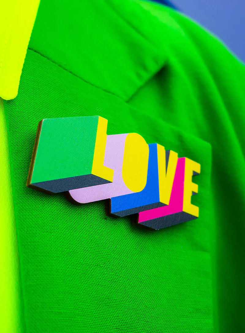 Tatty Devine Love Brooch