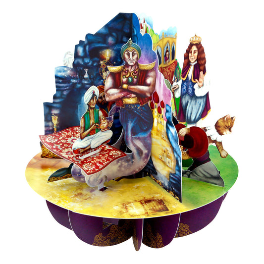 Aladdin Pirouettes Card
