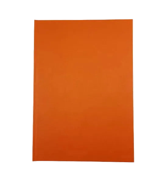 A4 Hardback Orange Sketchbook