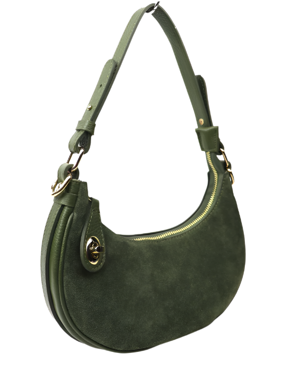 Small Olive Shoulder Bag