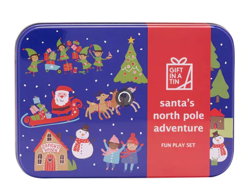 Santa's Adventure In A Tin