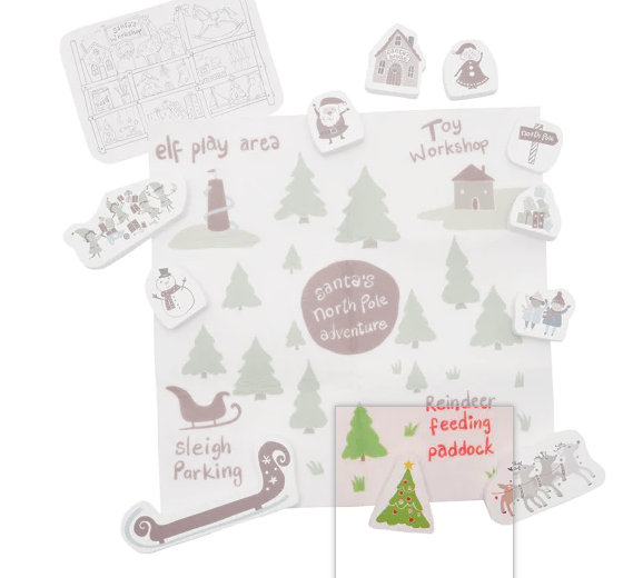 Santa's Adventure In A Tin