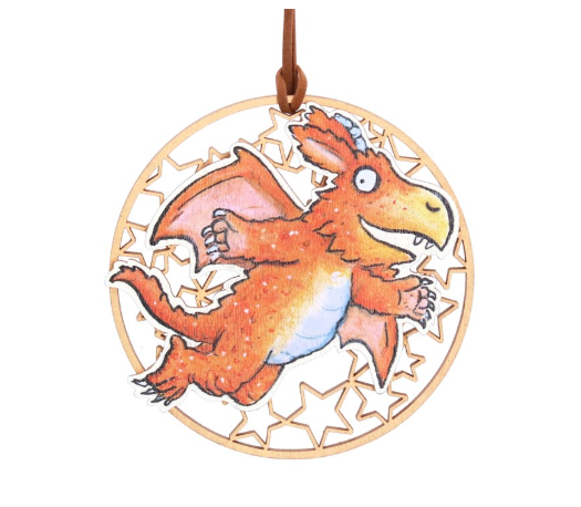 Zog Wood Wreath Decoration