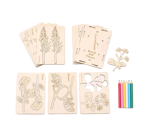 British Wildflowers Tin