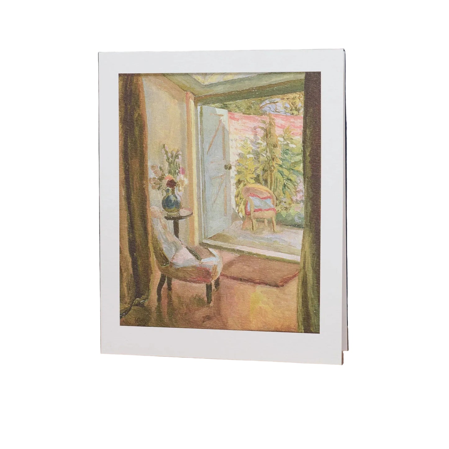 View Into Garden Greeting Card