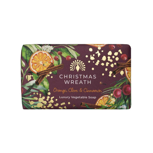 Christmas Tidings Christmas Wreath Soap