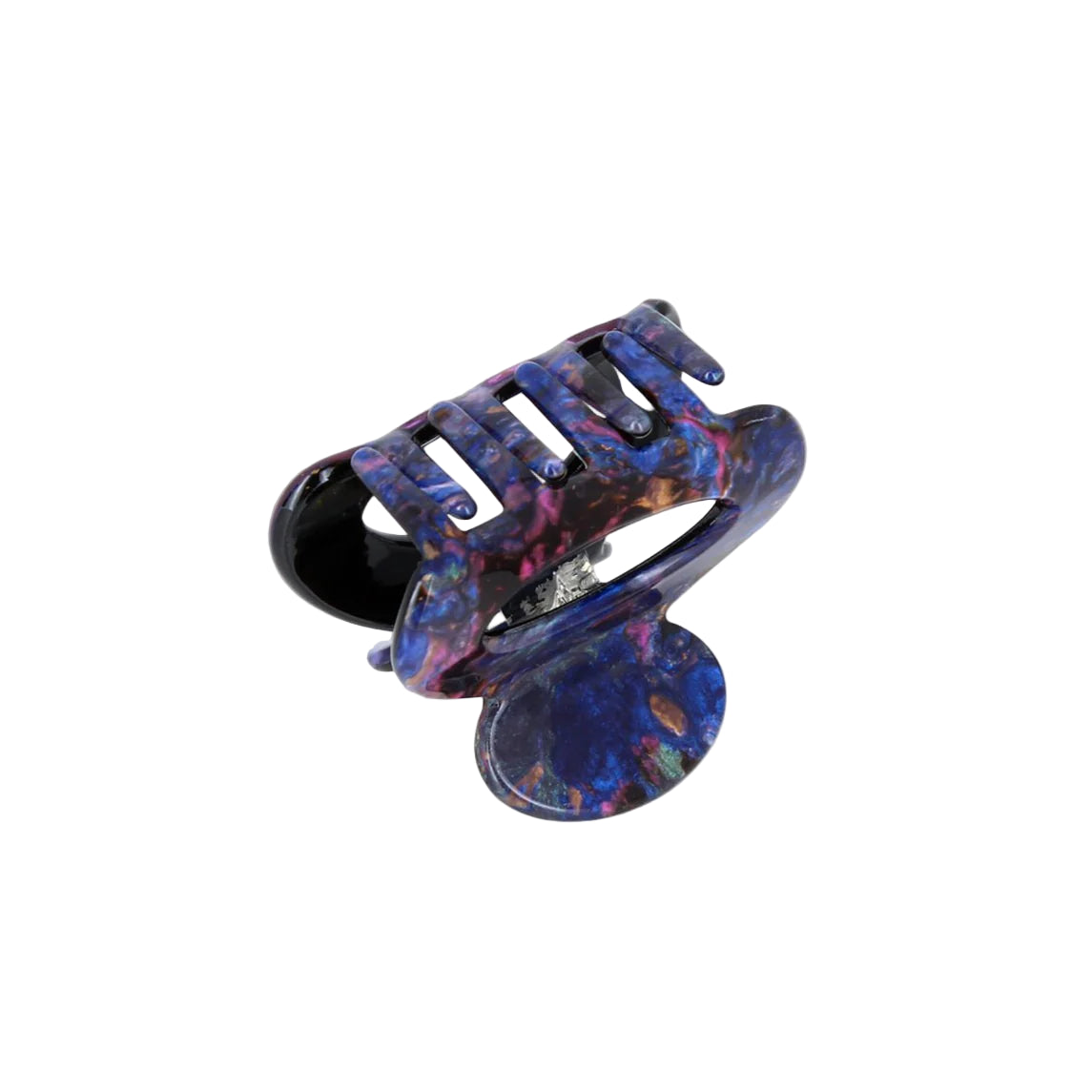 Athena Small Purple Claw Clip